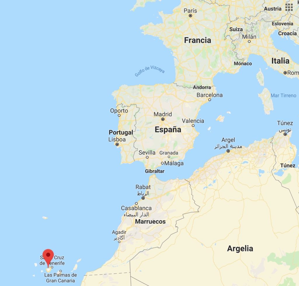 les îles canaries carte